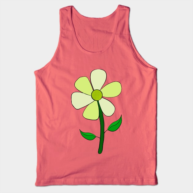 Yellow flower Tank Top by DiegoCarvalho